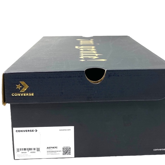 Converse Chuck Taylor High Skate Sneaker Vintage Green Canvas Men's Shoe A07147C - Picture 9 of 10